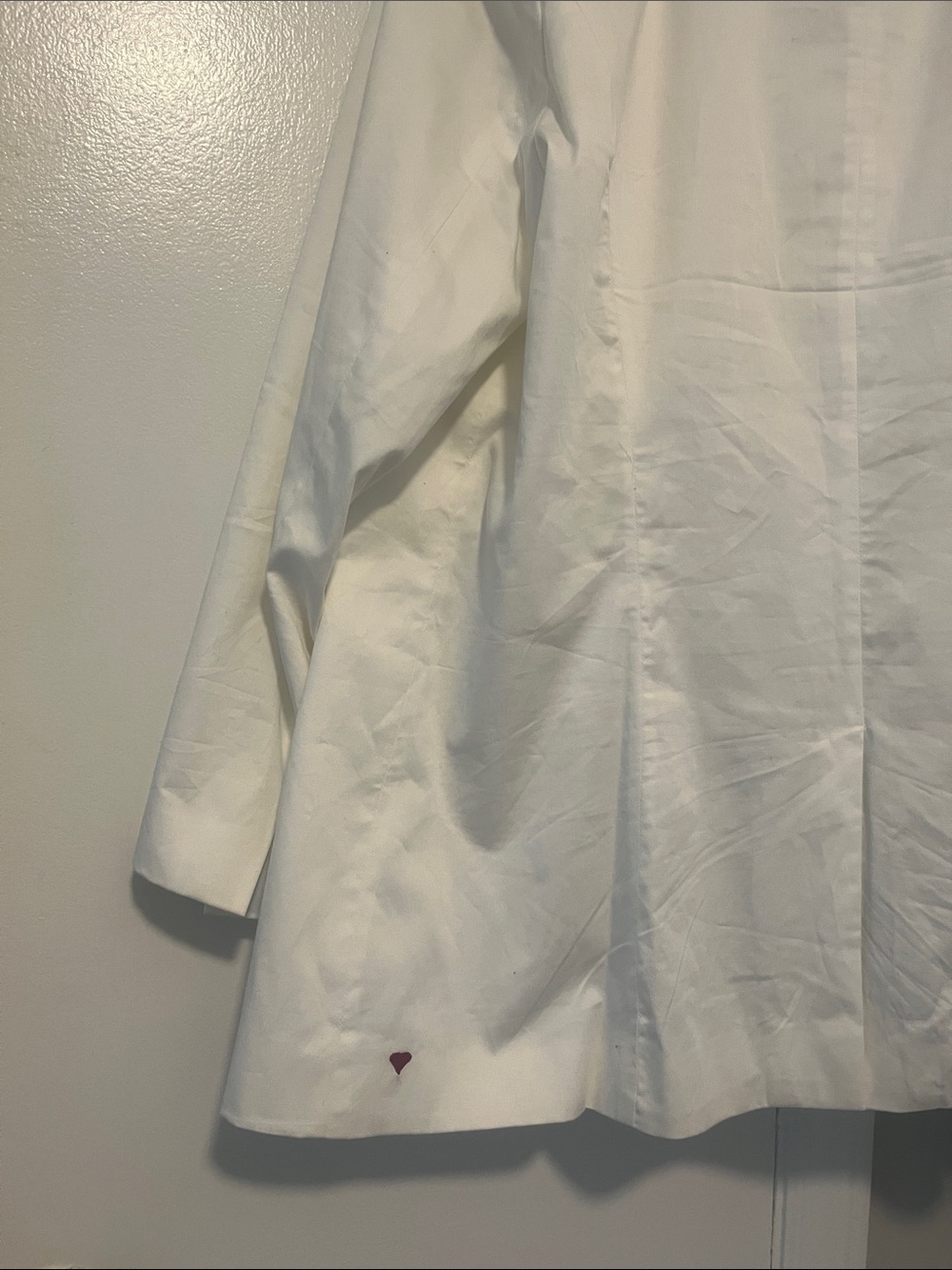 Theory White Single-Button Notch Lapel Blazer - Picture 3 of 4